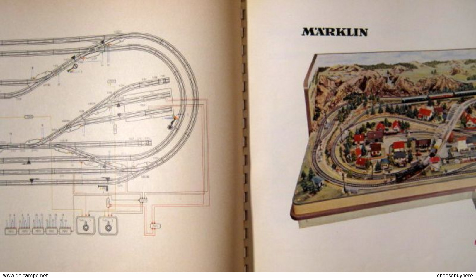 Märklin Track Plan Track Plans 0330 Tracks H0 Spiral Binding Märklin Gleisplan Gleispläne 0330 Gleisanlagen H0 - Track