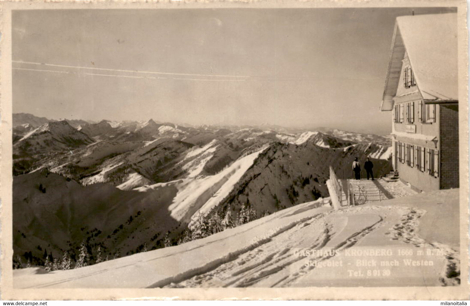 Gasthaus Kronberg 1666 M - Skigebiet - Blick Nach Westen - Kronberg