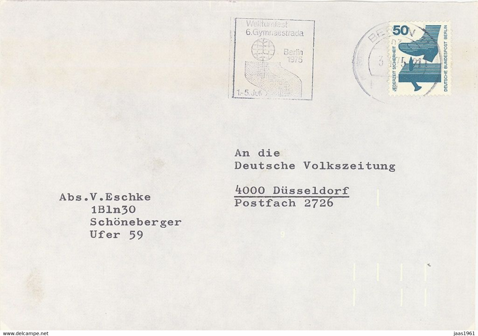 GERMANY. BERLIN. POSTMARK - Franking Machines (EMA)