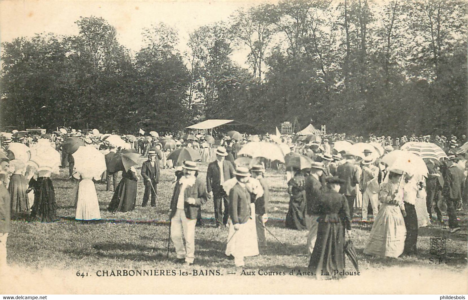 RHONE  CHARBONNIERES LES BAINS  Aux Courses D'Anes - Charbonniere Les Bains