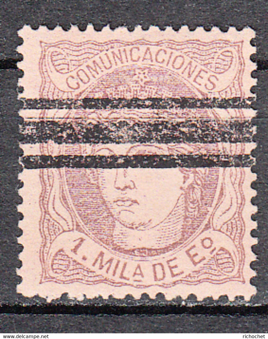 Espagne - 102 Annulé 3 Barres - Used Stamps