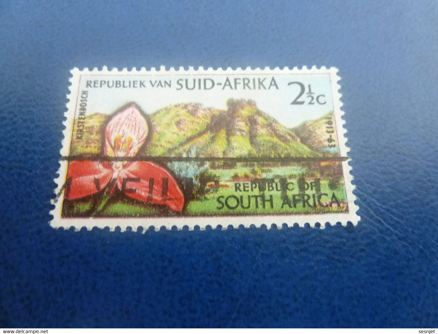 Républic Of South Africa - Kirstenbosch - 2 1/2 C. - Multicolore - Oblitéré - Année 1963 - - Usados