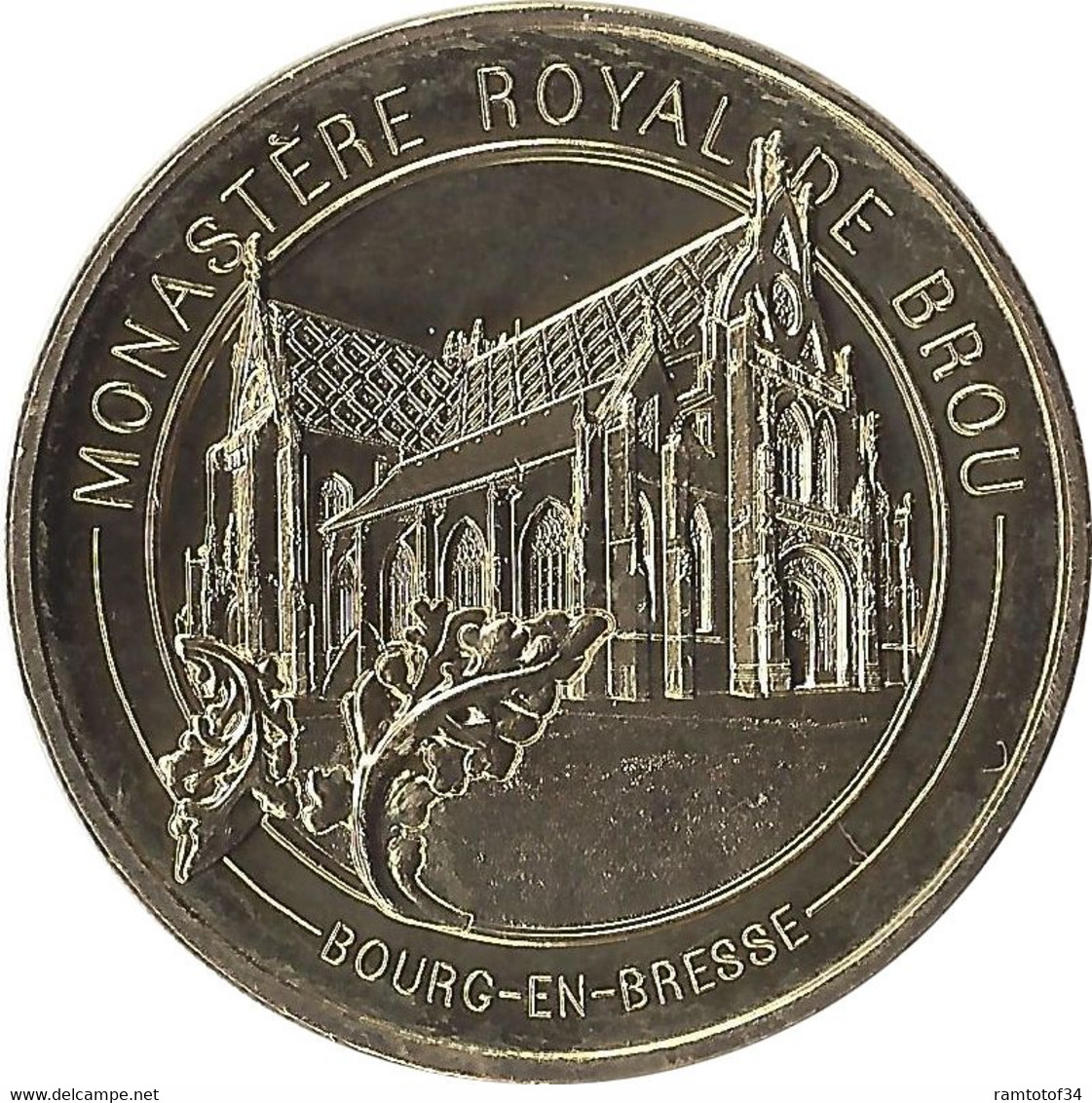 2022 MDP179 - Bourg-en-Bresse - Monastère Royal De Brou 4 (feuilles D'acanthe) / MONNAIE DE PARIS - 2022