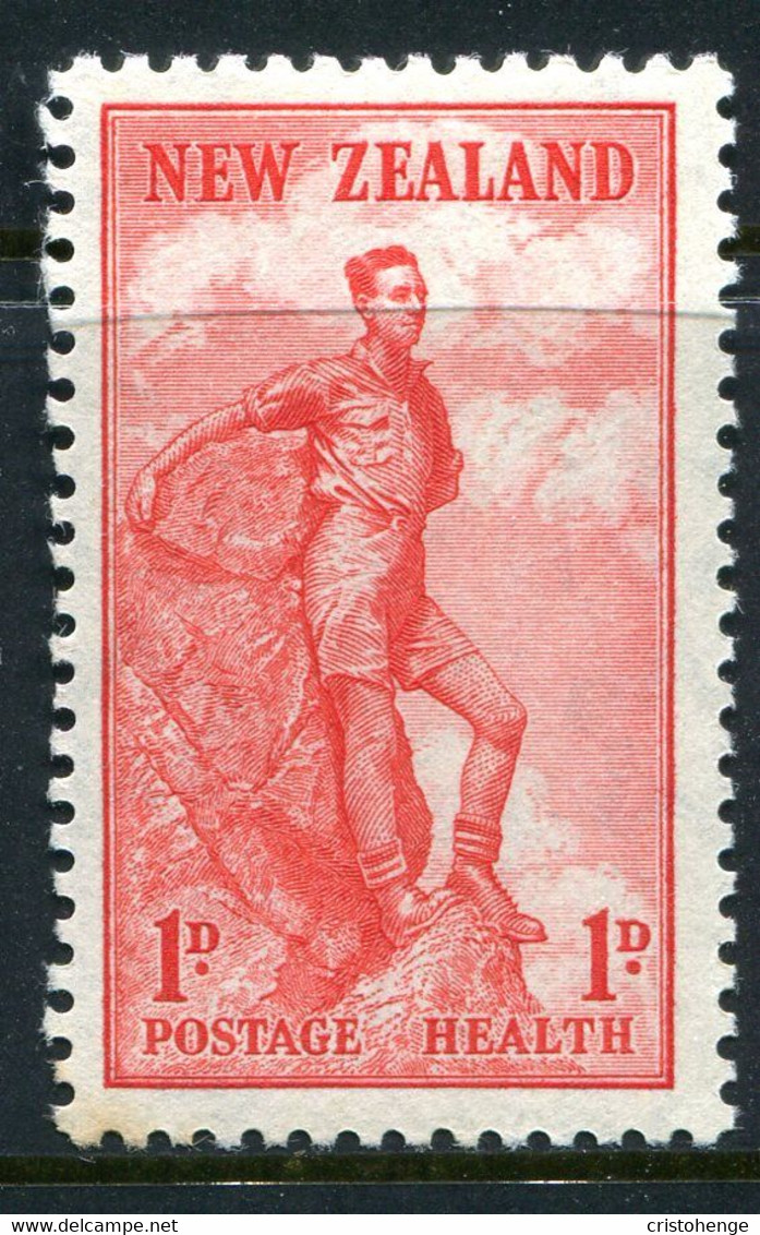 New Zealand 1937 Health - Rock Climbing HM (SG 602) - Nuevos