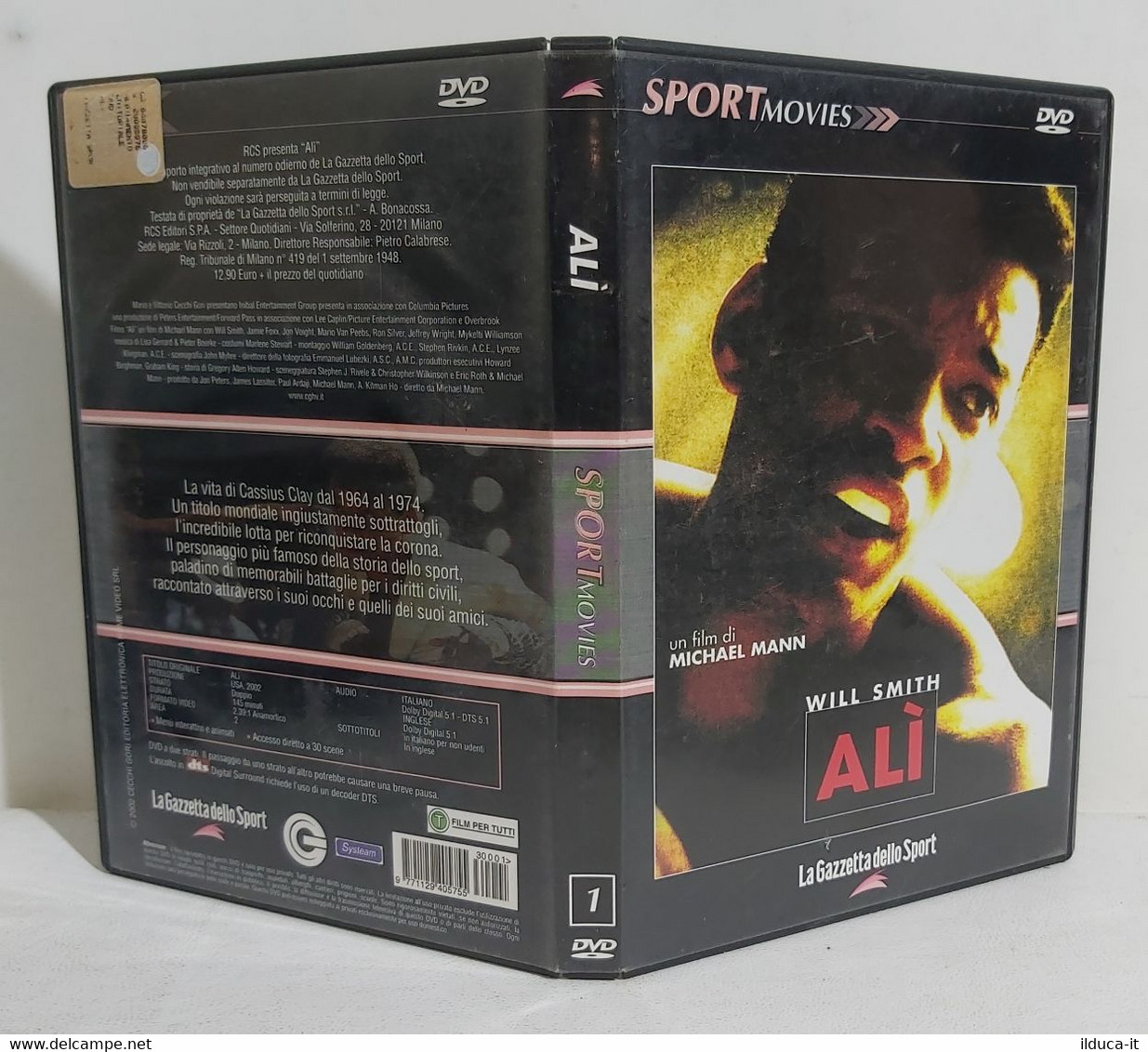 I103863 DVD - ALI' (2002) - Will Smith / Jamie Foxx - Sport