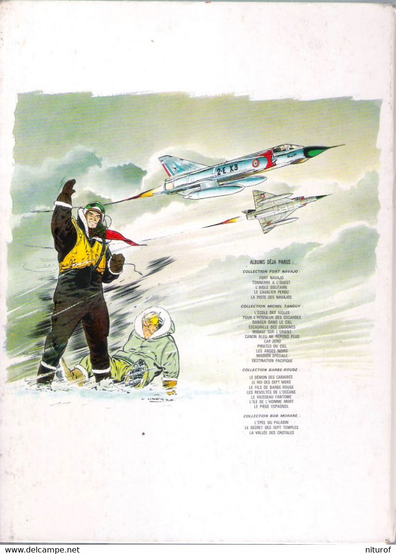 TANGUY ET LAVERDURE : CAP ZERO - 1969 (2° édition) - Par Charlier Et Uderzo - Tanguy Et Laverdure