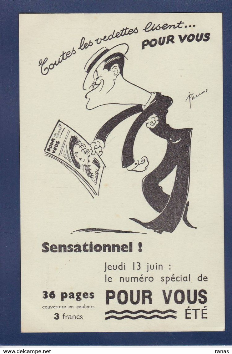 CPA Pellos Maurice Chevalier Publicité Publicitaire Non Circulé - Pellos