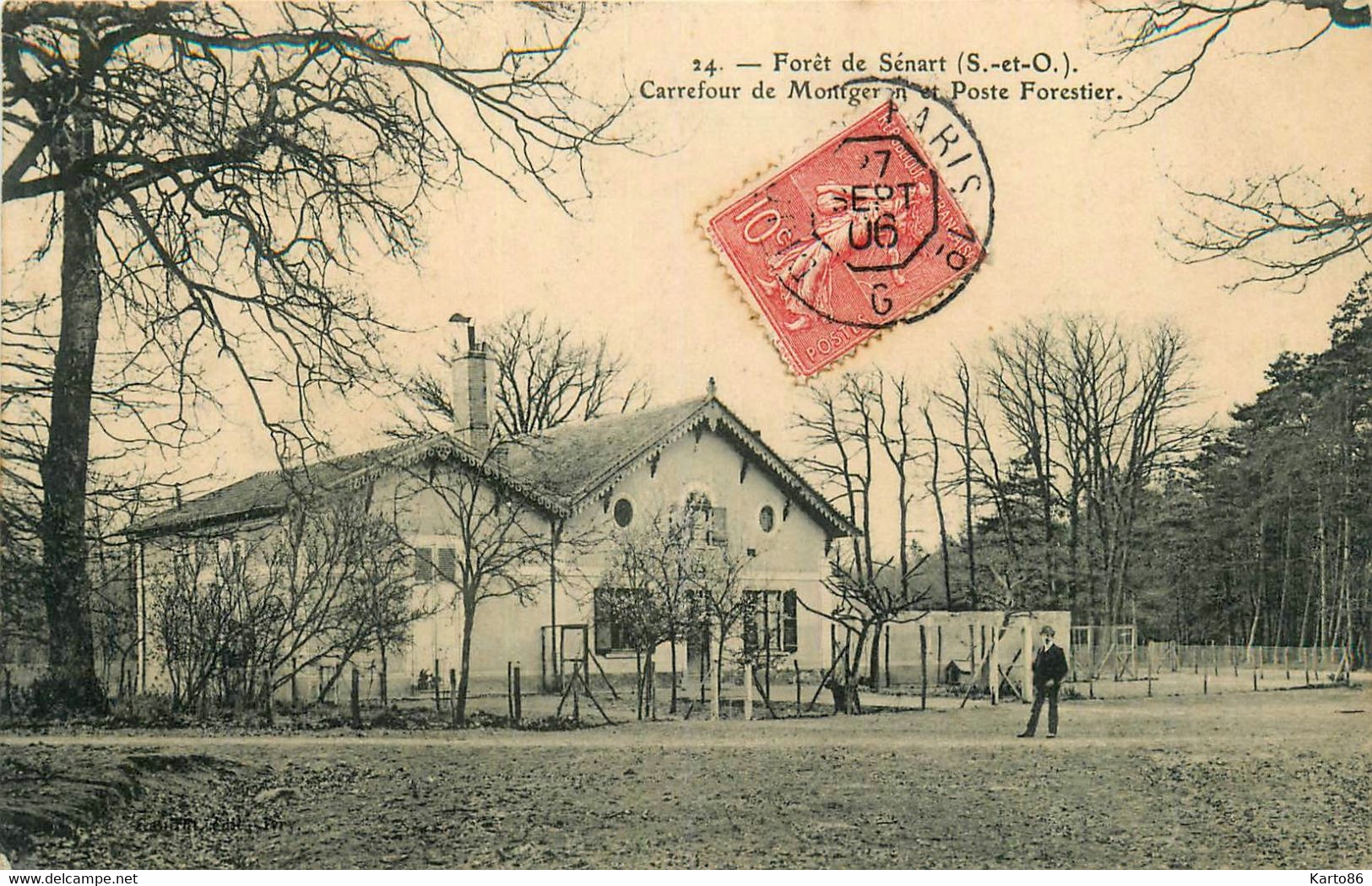 Forêt De Sénart * Le Carrefour De Montgeron Et Le Poste Forestier - Sénart