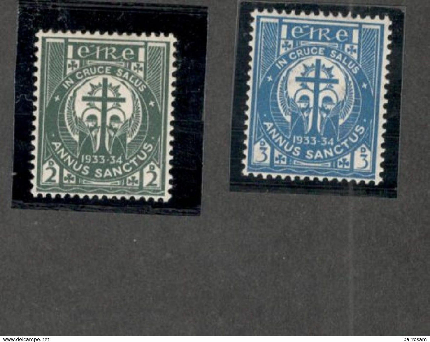 IRELAND.....1933:Michel59-60mnh** - Unused Stamps