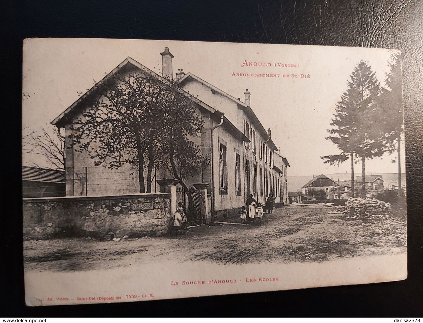 88 - Vosges  - Anould - Le Souche - Les écoles - Anould