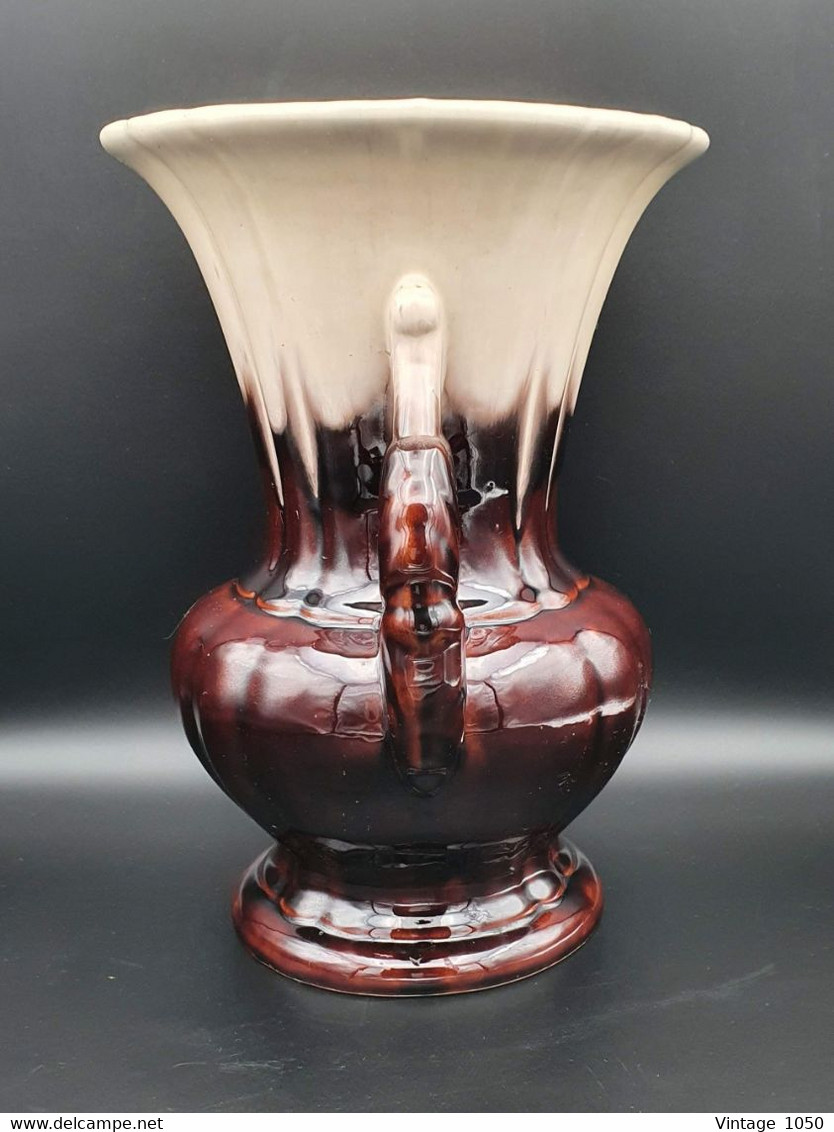 ✅Grand Vase Faïence ADP 1960 signé 20026  ht 27cm TBE #faitmain #madeinitaly #ceramique
