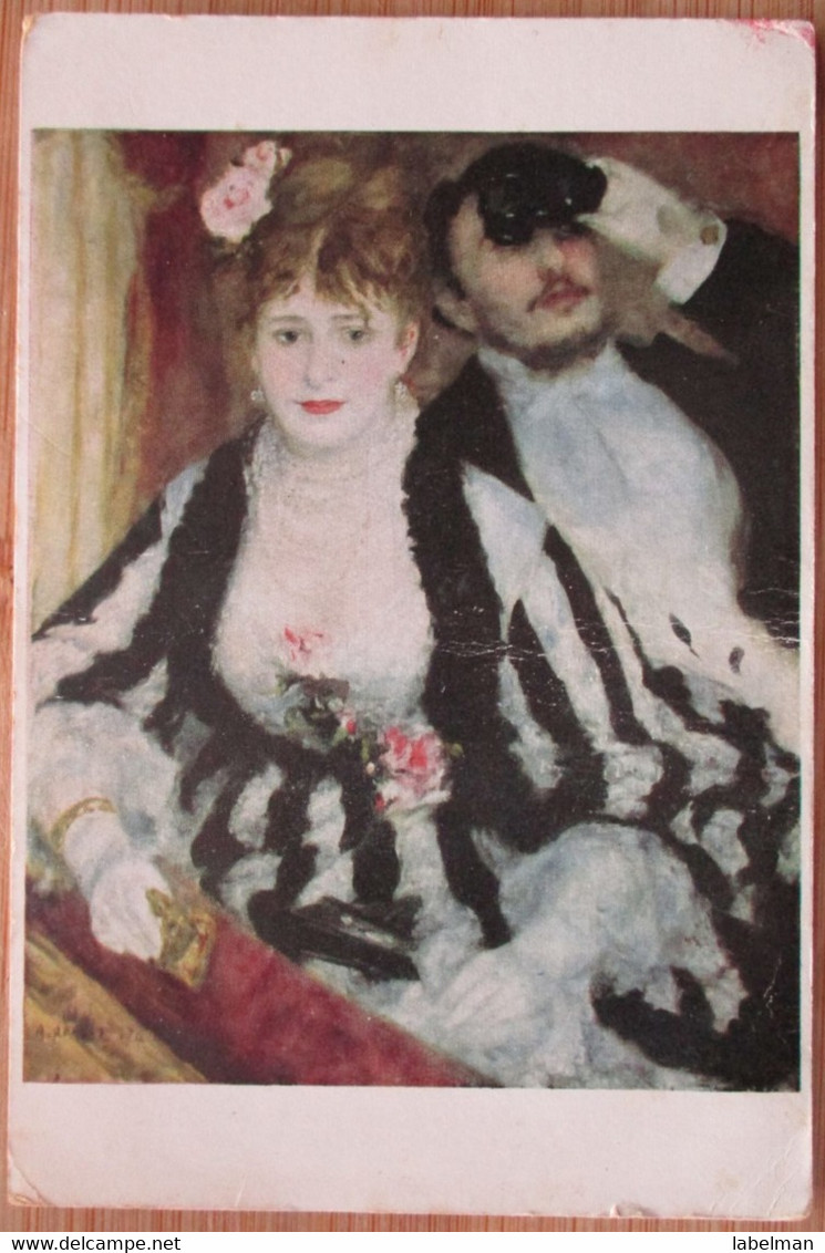 ENGLAND UK UNITED KINGDOM AUGUSTE RENOIR COURTAULD INSTITUTE MUSEUM BRITISH PC CP AK POSTCARD CARTOLINA PHOTO CARD - Reading