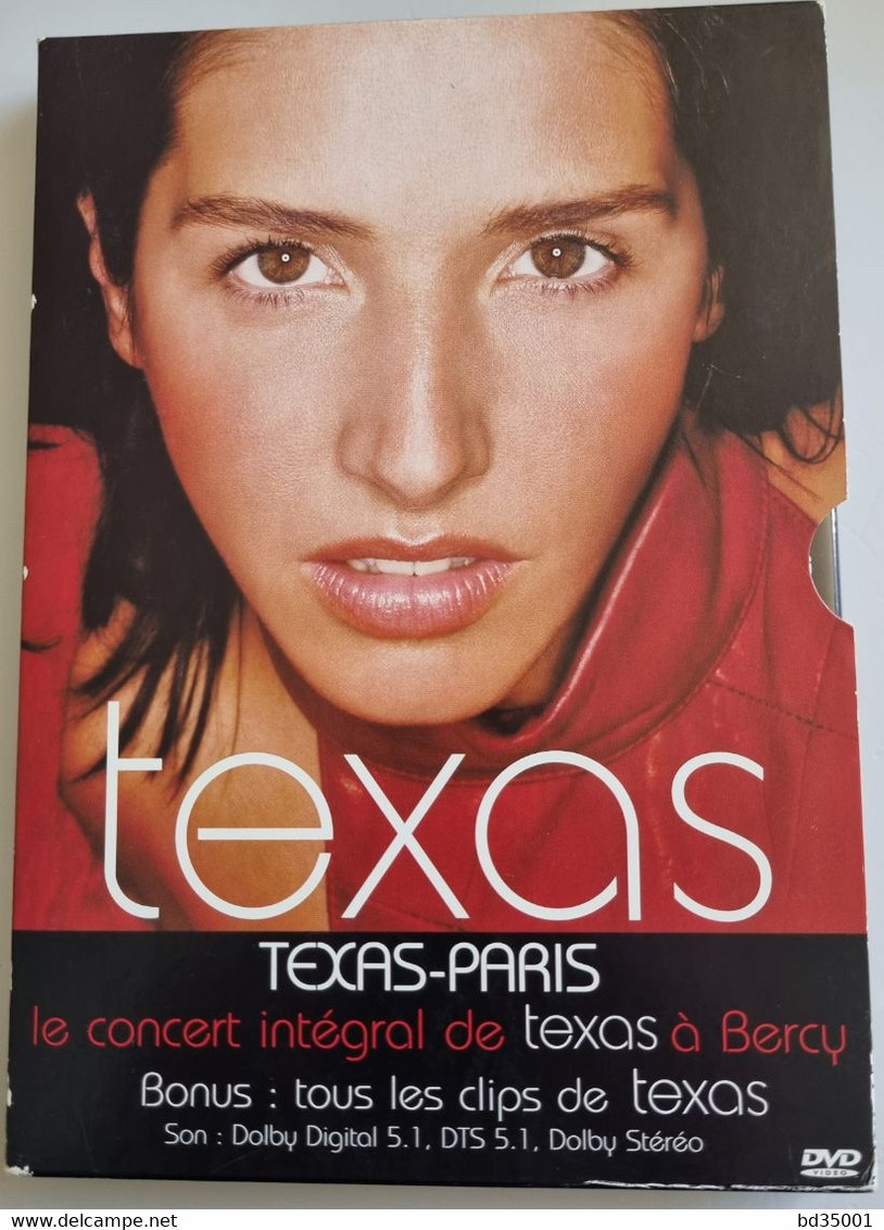 DVD Concert Live Texas - Texas Paris - Concert Integral De Bercy - Concert Et Musique