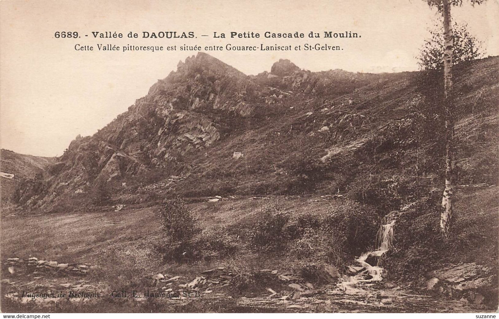 Vallée De DAOULAS - Cascade Du Moulin - Environs De Gouarec - Laniscat Et Saint-Gelven - Daoulas