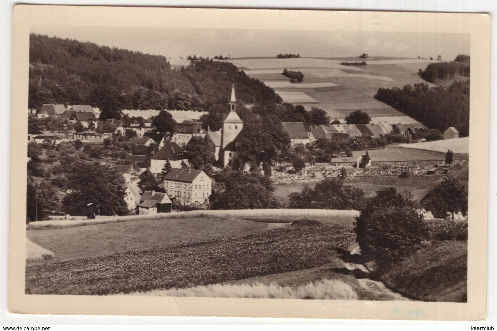 Sommerfrische Bärenstein Im Müglitztal  - Bez. Dresden - (DDR) - Baerenstein