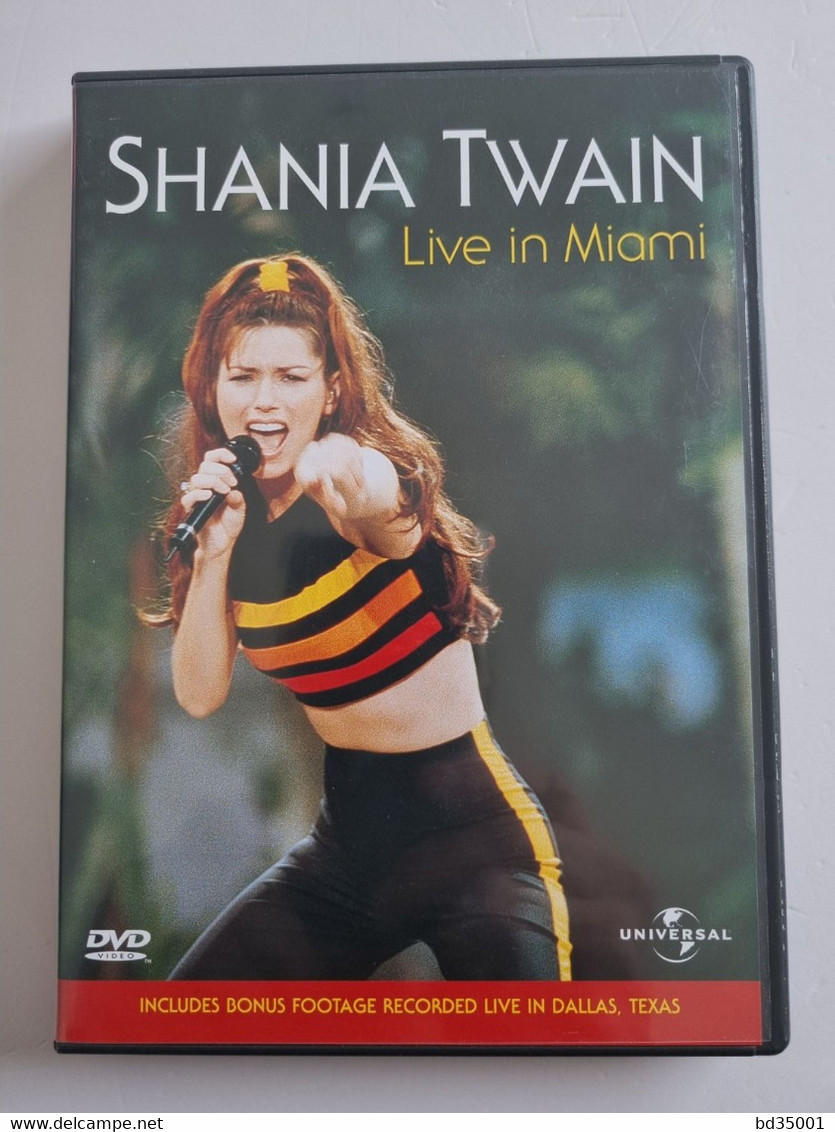DVD Concert Shania Twain - Live In Miami - Simple - Etat Neuf - Concert & Music