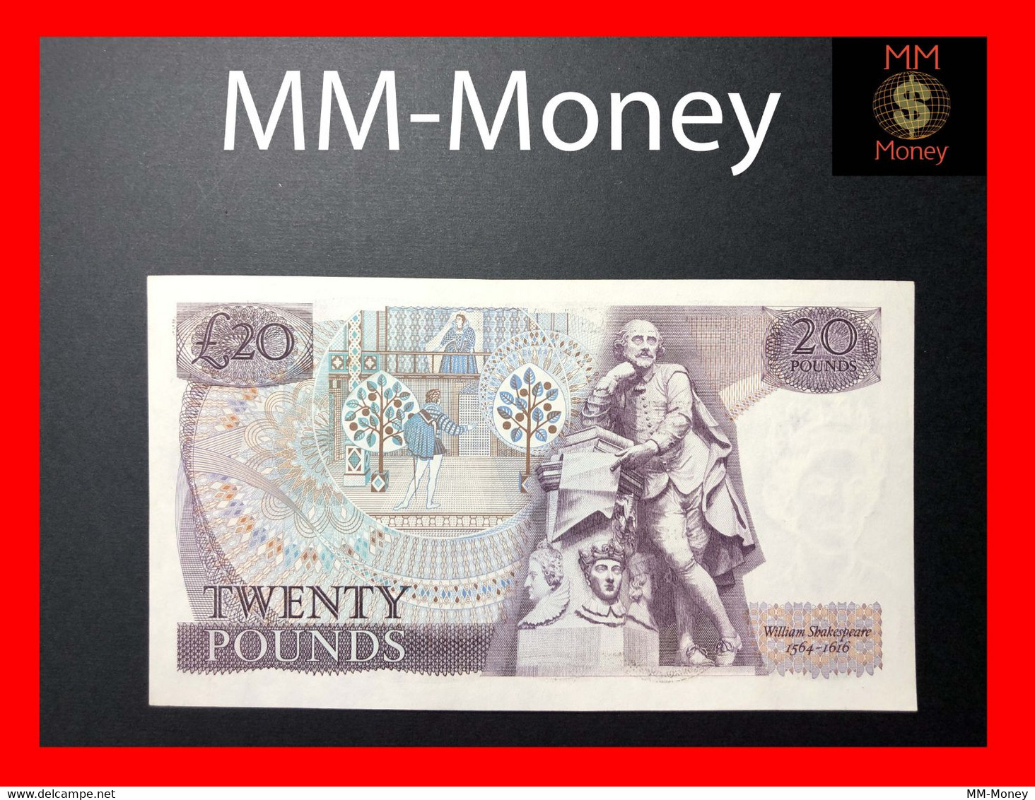 United Kingdom - England - Great Britain  20 £  1980  P. 380  "sig. Somerset"   *nice Serial  022 021*   XF - 20 Pounds