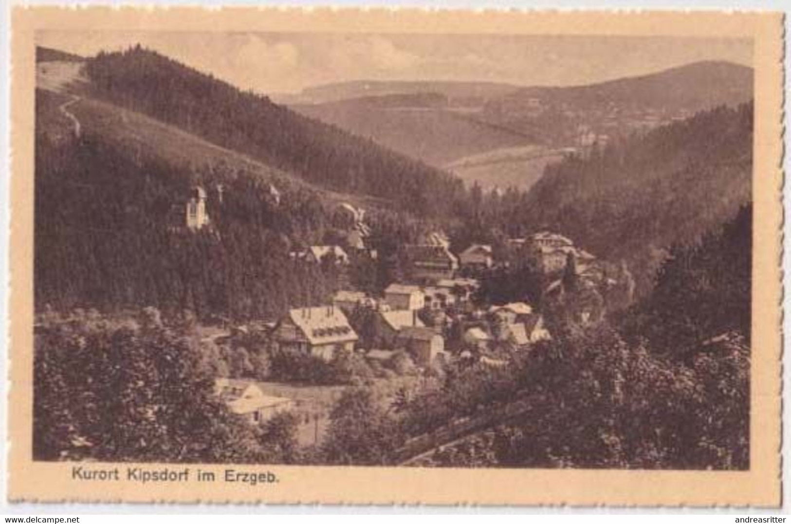 AK Kipsdorf Bahnhotel Ca 1920 (Al04) - Kipsdorf