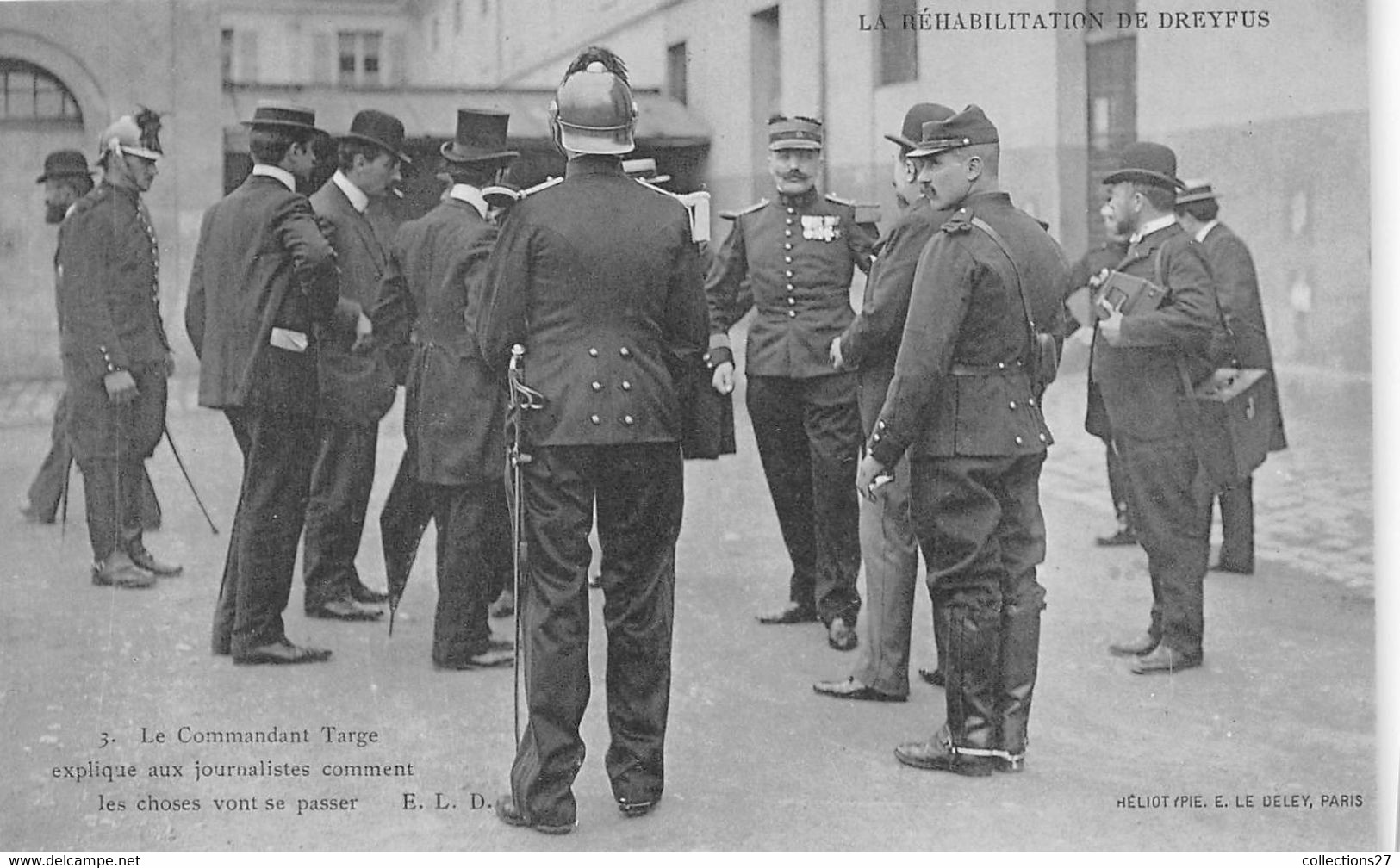 DREYFUS- - LA RÉHABILITATION DE DREYFUS - 6 CARTES POSTALES - Politische Und Militärische Männer