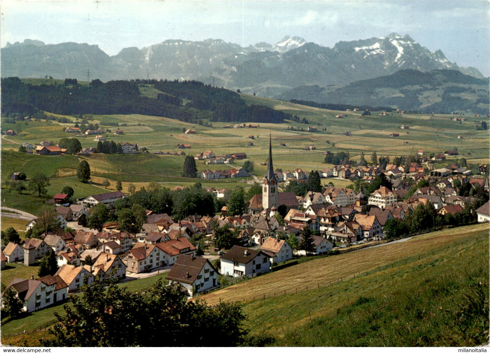 Gais - Blick Zum Alpstein (38507) * 1. 7. 1982 - Gais