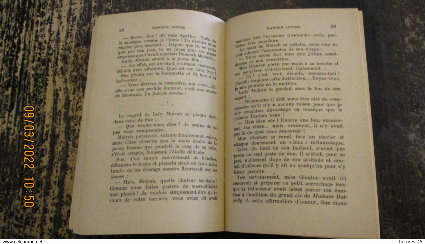 DEDICACE / ENDREBE / DANGER INTIME / 1948 LE PORTULAN - LA MAUVAISE CHANCE