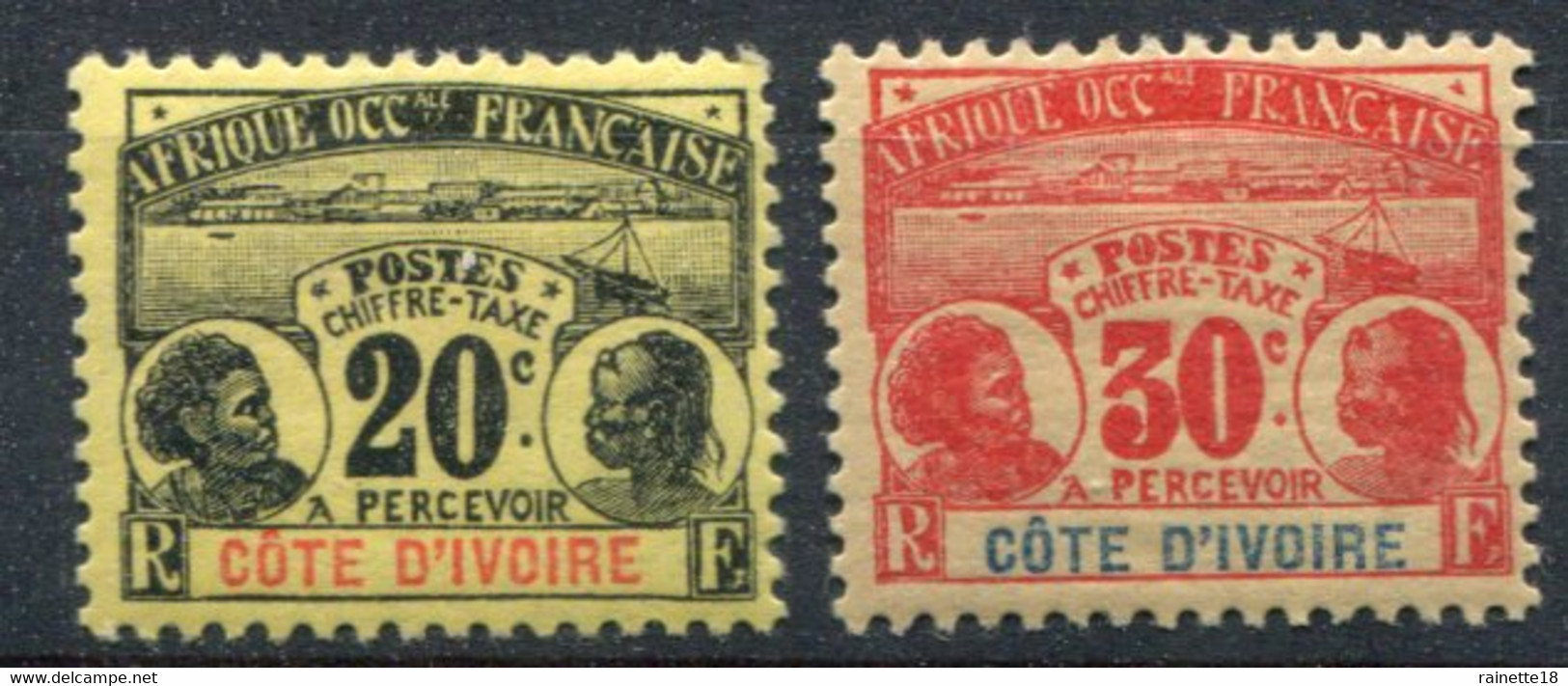 Cote D'Ivoire        Taxes  4/5 * - Unused Stamps