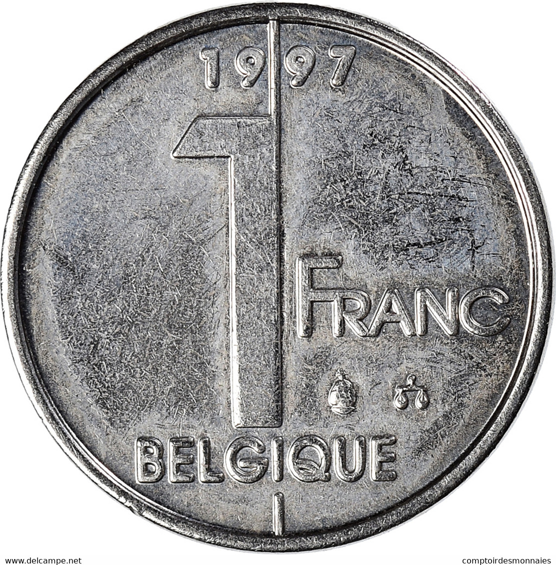 Monnaie, Belgique, Franc, 1997 - 1 Franc