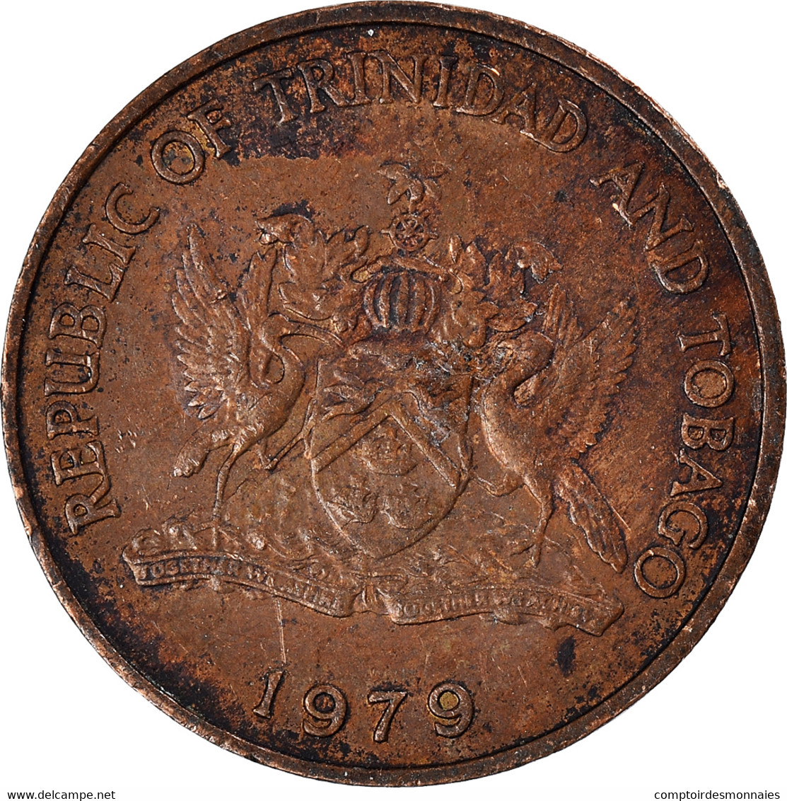 Monnaie, Trinité-et-Tobago, 5 Cents, 1979 - Trinité & Tobago