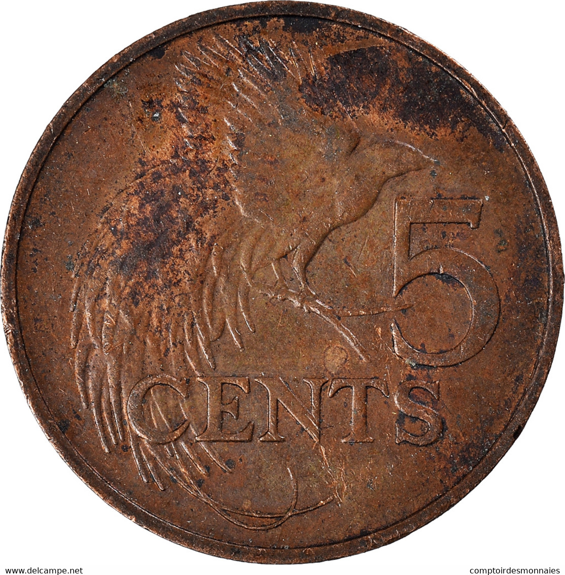 Monnaie, Trinité-et-Tobago, 5 Cents, 1979 - Trinité & Tobago
