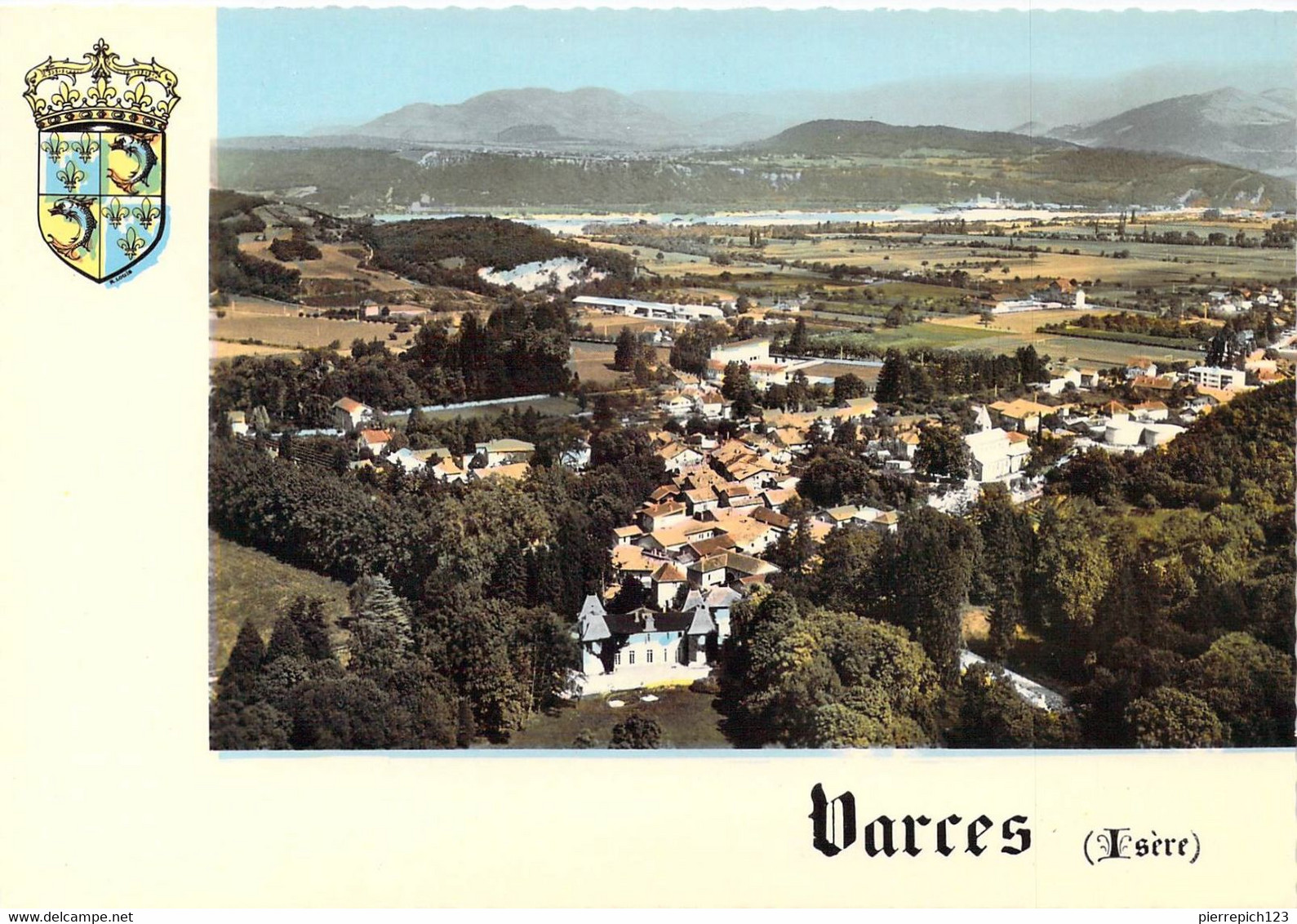 38 - Varces - Vue Générale Aérienne - Herbeys