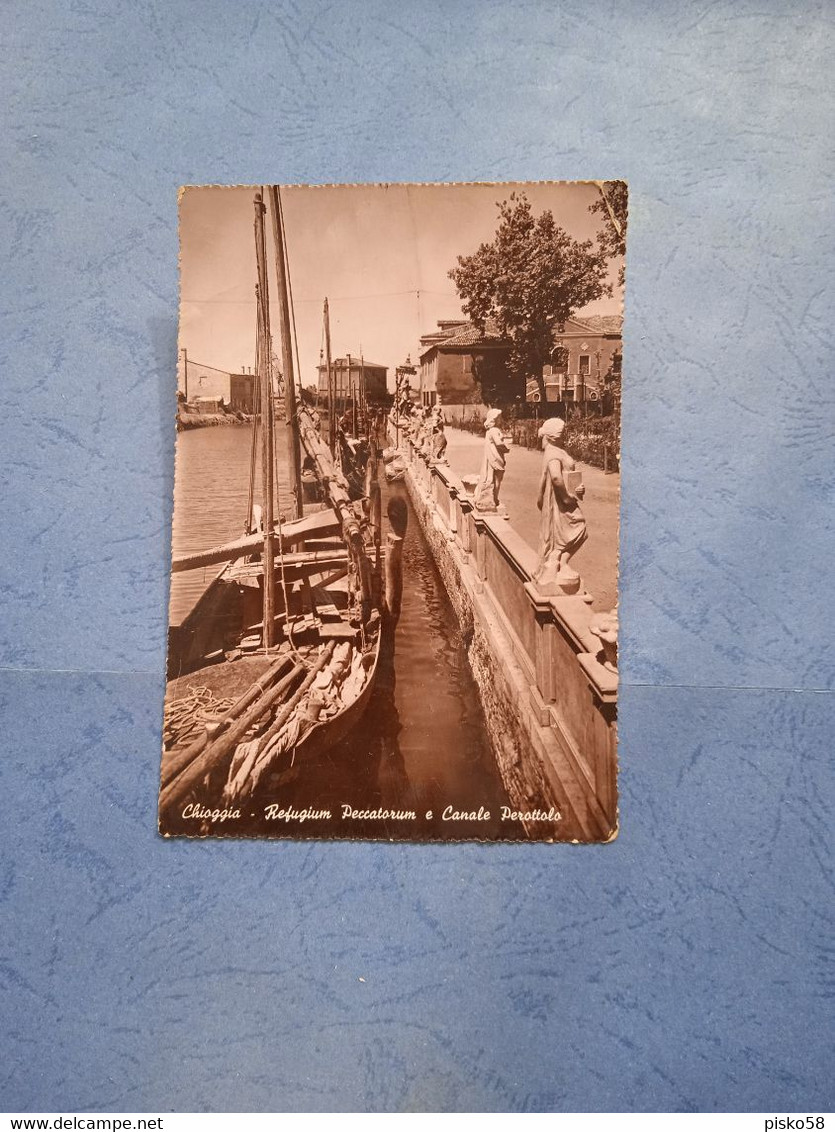 Italia-chioggia-refugium Peccatorum E Canale Perottolo-fg-1949 - Chioggia