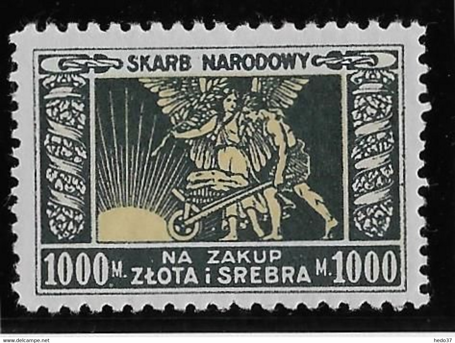 Pologne Vignette Skarb Narodowy - Neuf * Avec Charnière - TB - Labels