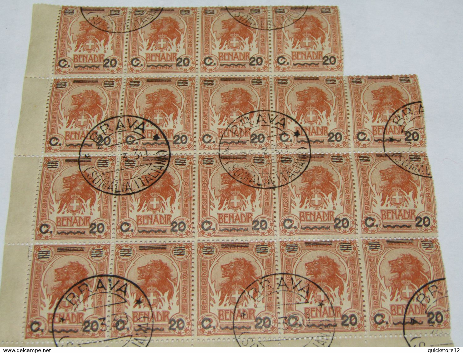 Sello Postal Colonia Italiana - Somalia Italiana - Somalie