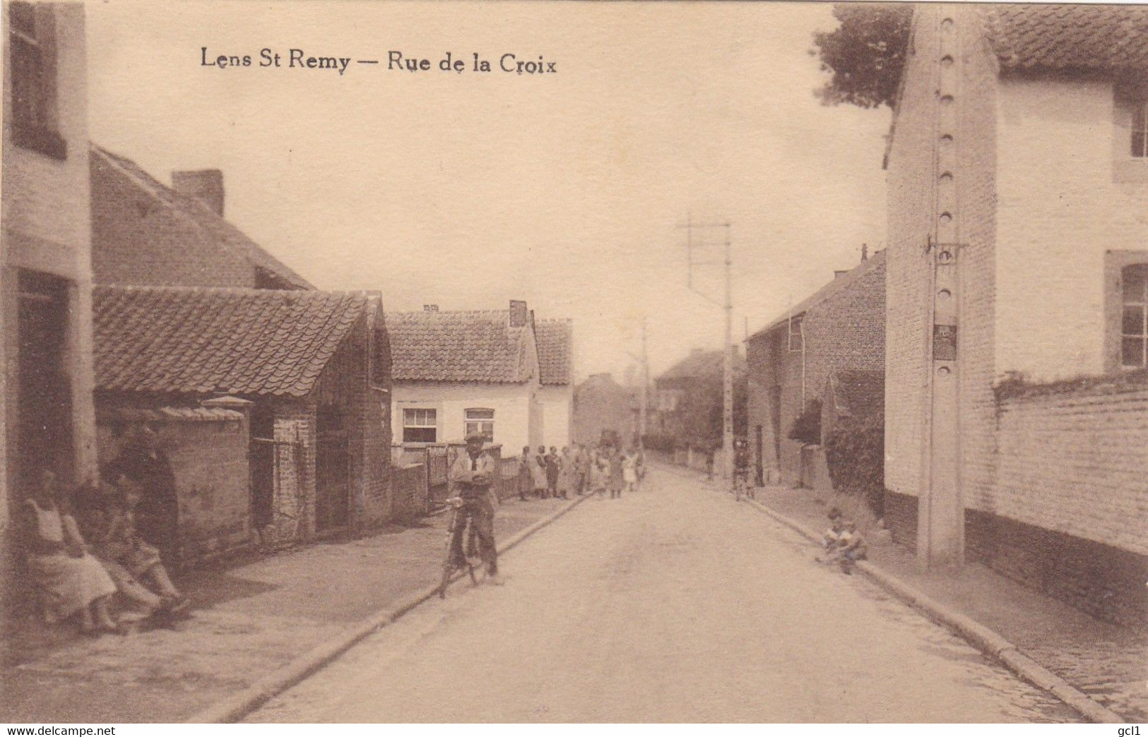 Hannuit - Lens St. Remy - Rue De La Croix - Hannut