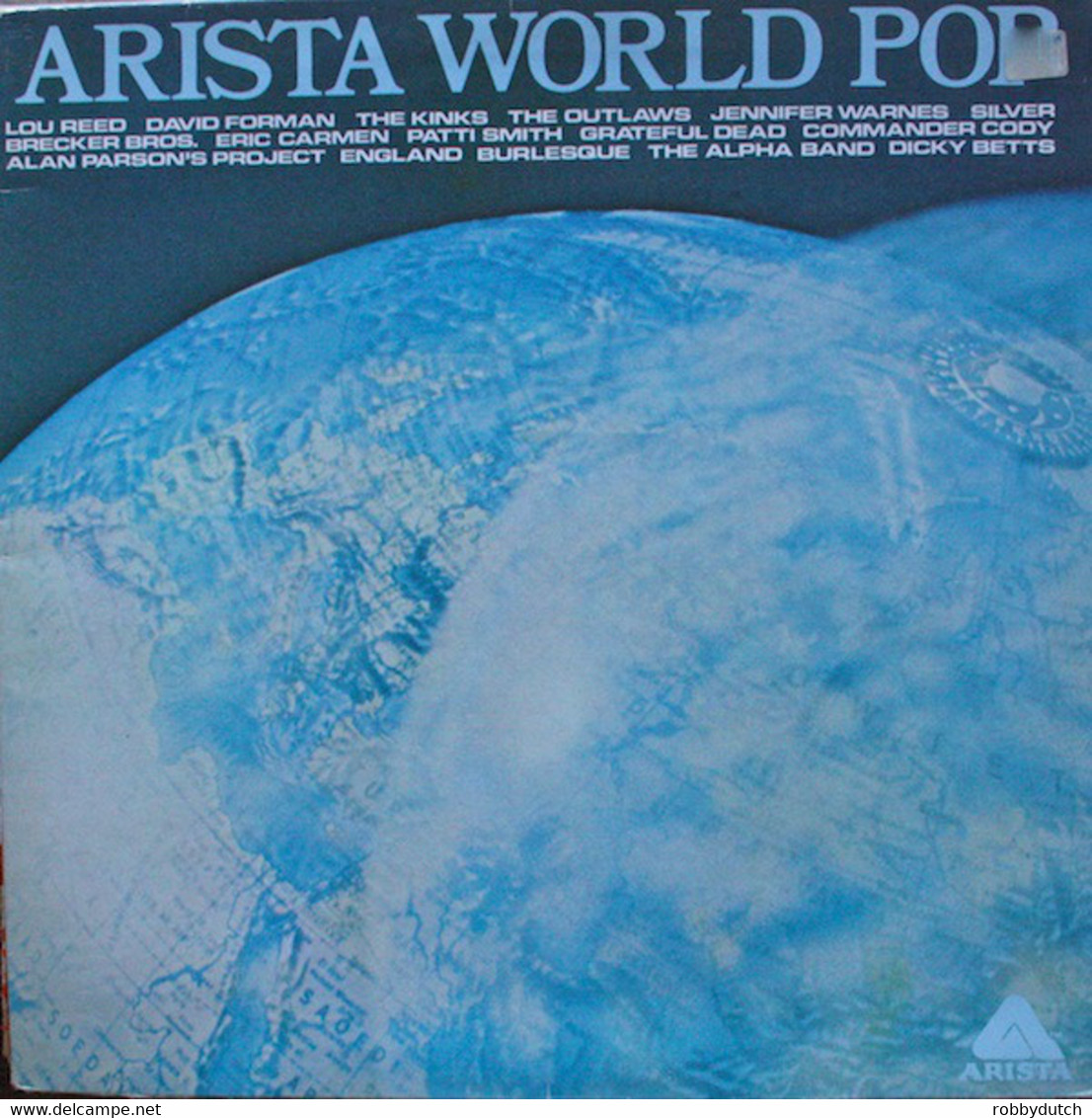 * LP *  ARISTA WORLD POP - KINKS / OUTLAWS / ALAN PARSONS / LOU REED / GREARFUL DEAD A.o. - Compilaciones