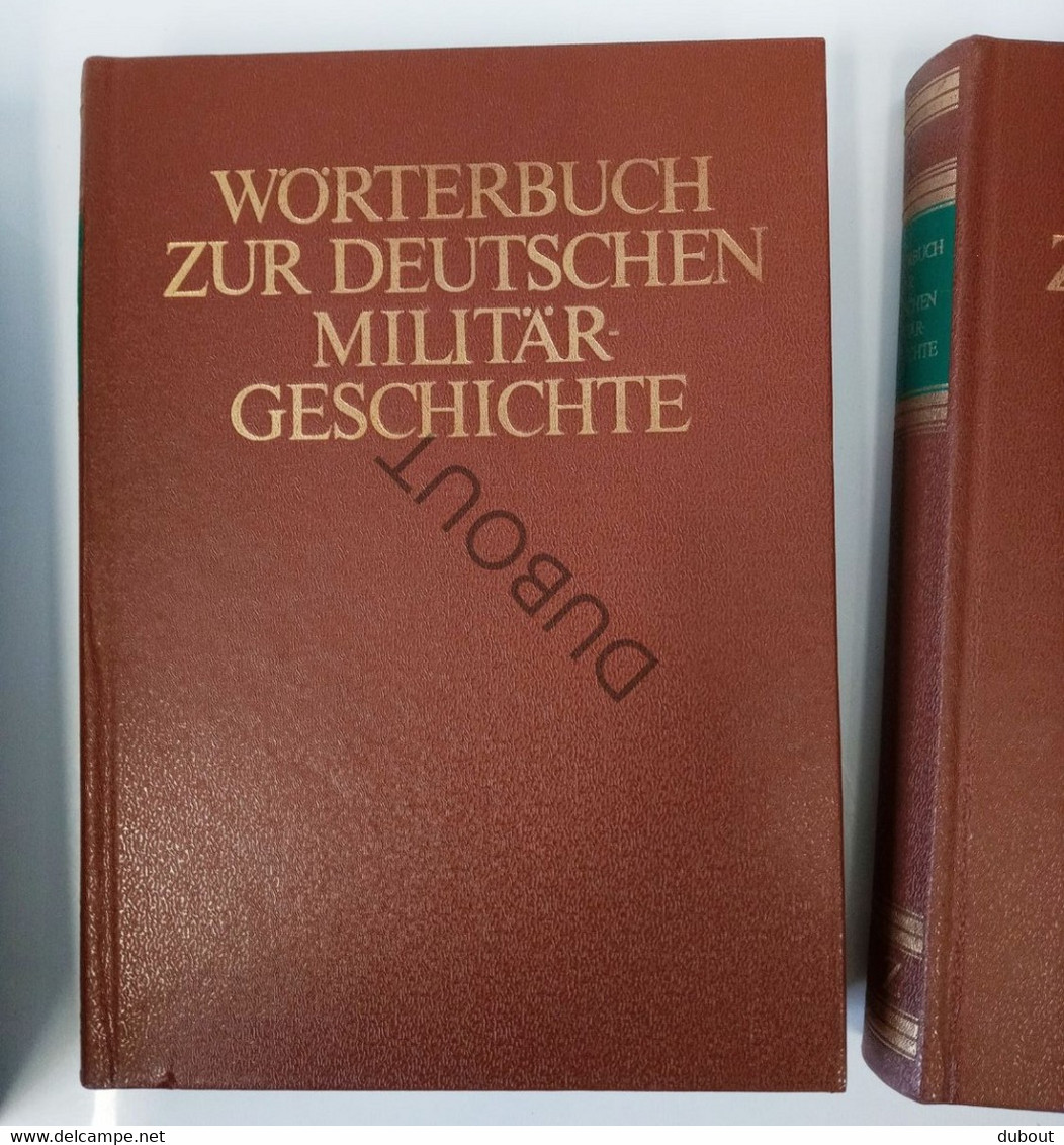 Militaria - Wôrterbuch Zur Deutschen Militärgeschichte - 1985 - Miliärverlag Der Deutschen Demokratischen Republik(S164) - Encyclopedieën