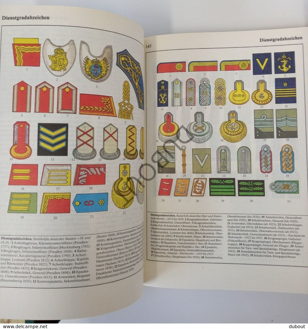 Militaria - Wôrterbuch Zur Deutschen Militärgeschichte - 1985 - Miliärverlag Der Deutschen Demokratischen Republik(S164) - Encyclopedieën