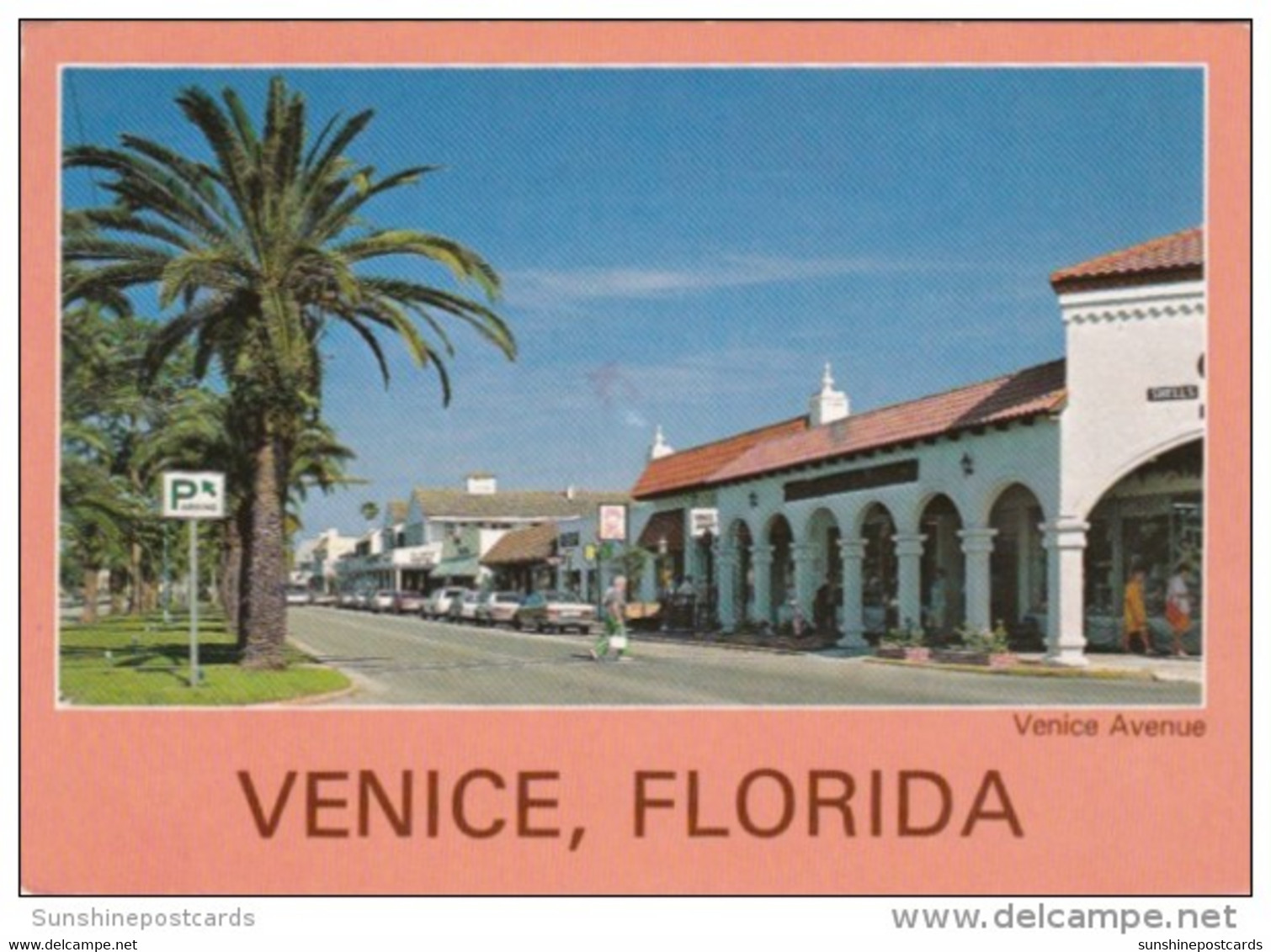 Florida Venice Shops Along Venice Avenue - Venice