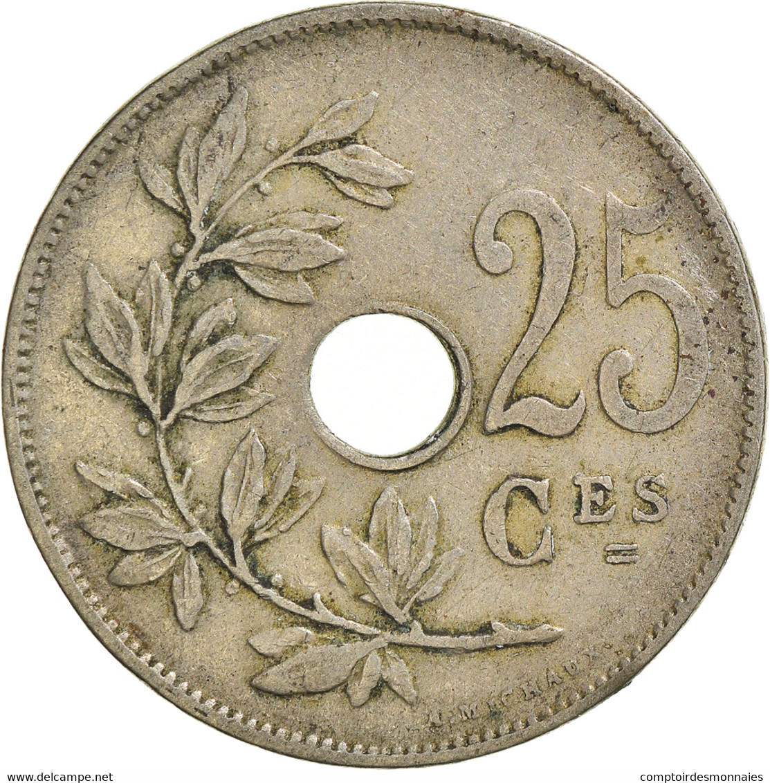 Monnaie, Belgique, 25 Centimes, 1927 - 25 Centimes