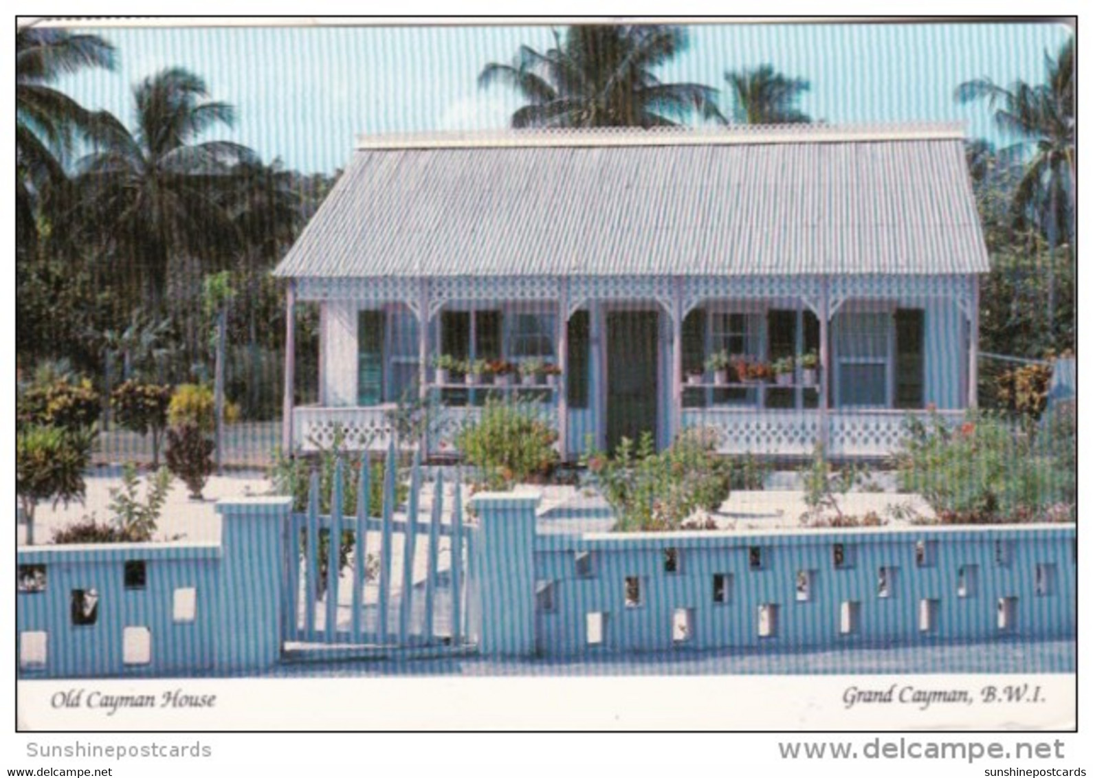 Cayman Islands Grand Cayman The Old Cayman House In West Bay - Caïman (Iles)