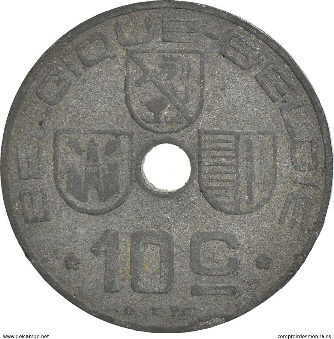 Monnaie, Belgique, 10 Centimes, 1943 - 10 Cent