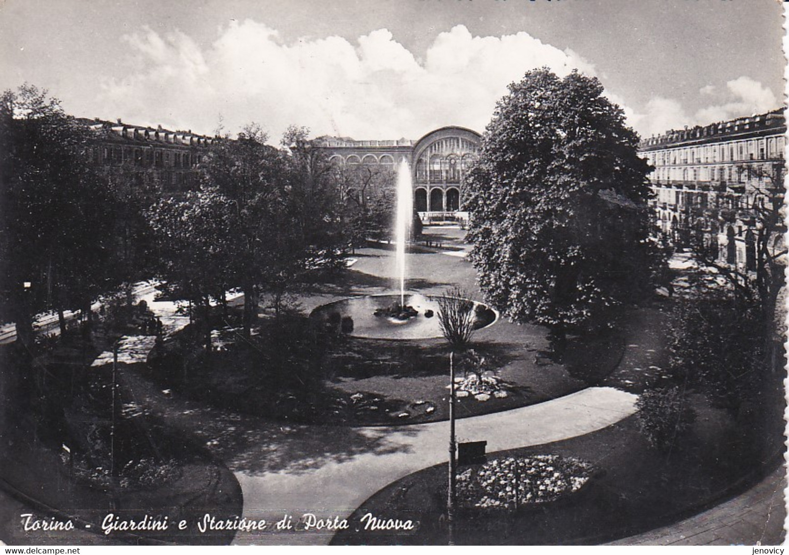 TORINO  GIARDANI E STAZIONE DI PORTA NUOVA REF 74544 - Stazione Porta Nuova