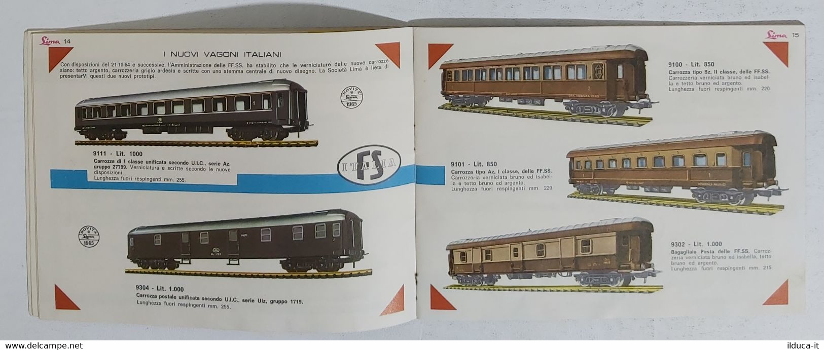 14951 CATALOGO Modellismo Ferroviario - LIMA 1965-66 IX Ed. - Italien