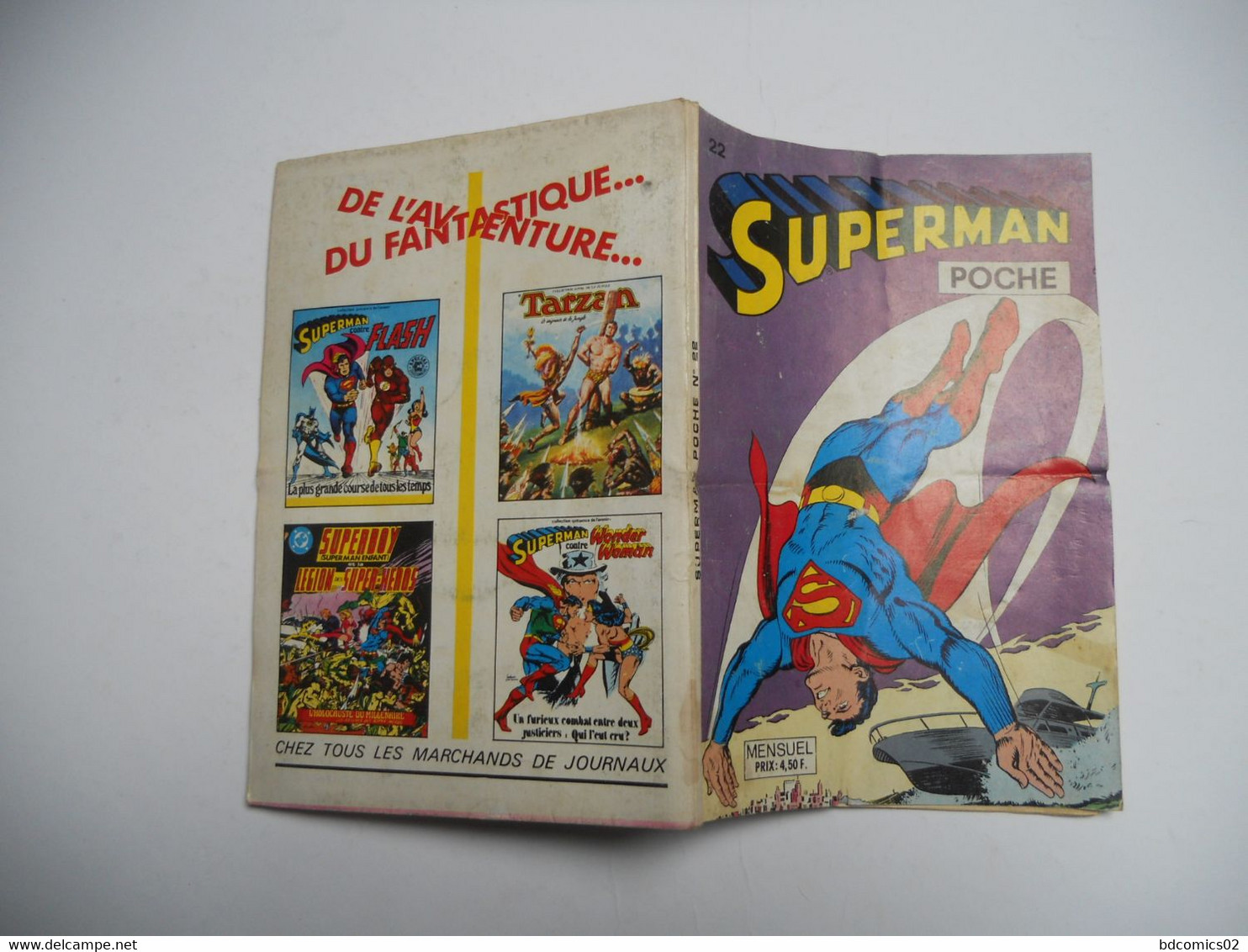 SUPERMAN POCHE N°23/BE/SAGEDITION/1979 - Superman