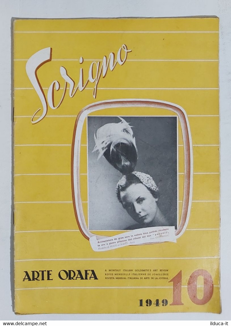 02280 Scrigno Arte Orafa - 1949 Nr. 10 - Art, Design, Decoration