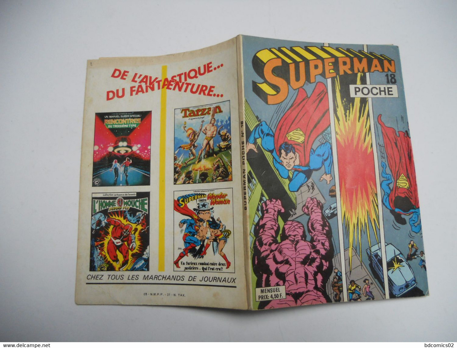 SUPERMAN POCHE N°18/SAGEDITION/  BE++ - Superman