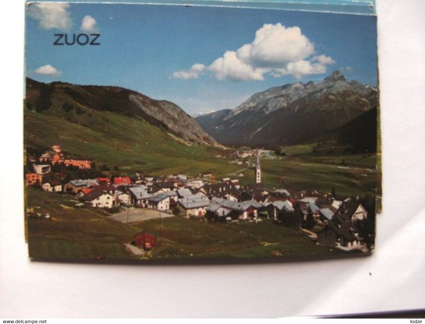 Zwitserland Schweiz Suisse GR Oberengadin Zuoz Schönes Dorf - Zuoz
