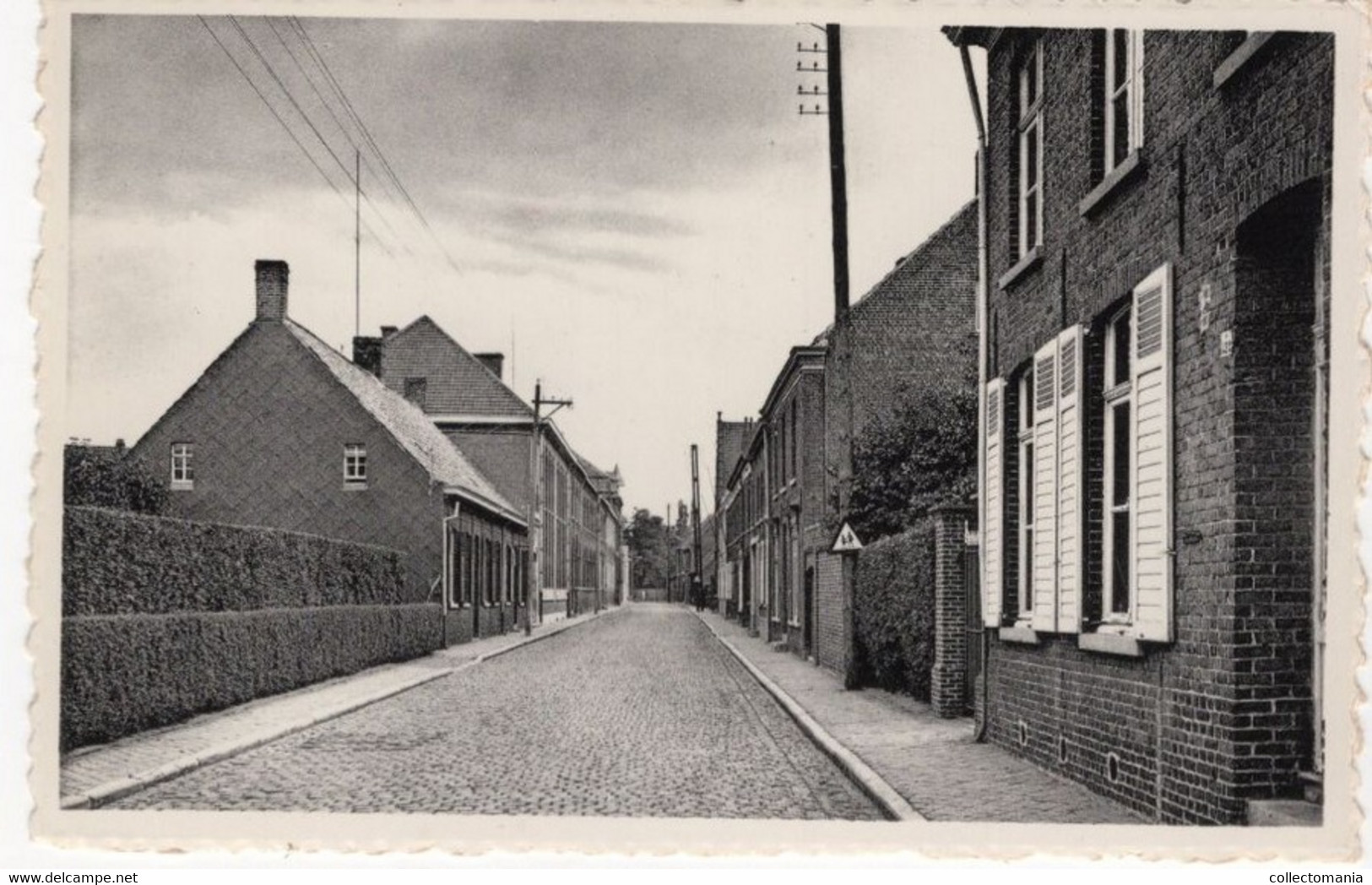 5 Oude Fotokaarten WINGENE  Bruggestraat Beernemstr.Kloosterstr.Wildenberg  Kerk St Jan - Wingene