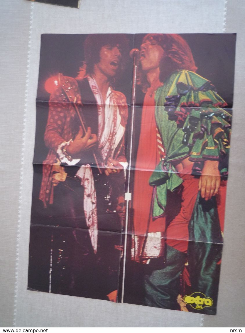 Poster Années 70 / Rolling Stones & ? / Extra - Posters