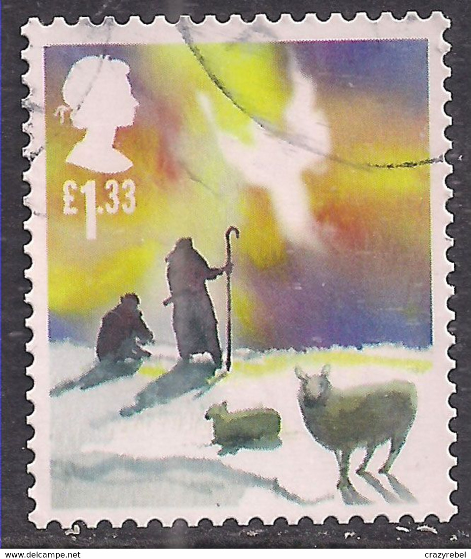 GB 2015 QE2 £1.33 Christmas The Shepherds Used SG 3776 ( H1286 ) - Ohne Zuordnung